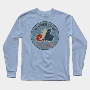 MONTREAL EXPOS 60S -  RETRO STYLE Long Sleeve T-Shirt